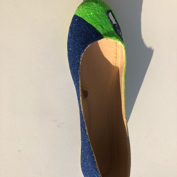 Kitty Paws Shoes Shoes Womens Custom Seattle Seahawks Kitty Paws Shoes Shoes Womens Custom Seattle Seahawks